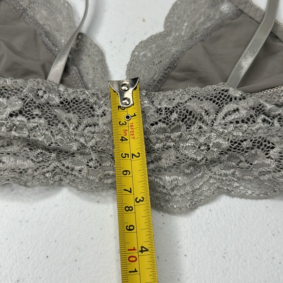 FLORA NIKROOZ BRAS LACE LENCERY GREY COLOR - Picture 8 of 14